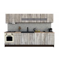 Bucatarie MARINA NEW 300 B Wenge / Decor K084